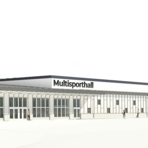De bygger ny multisportshall i Örnsköldsvik