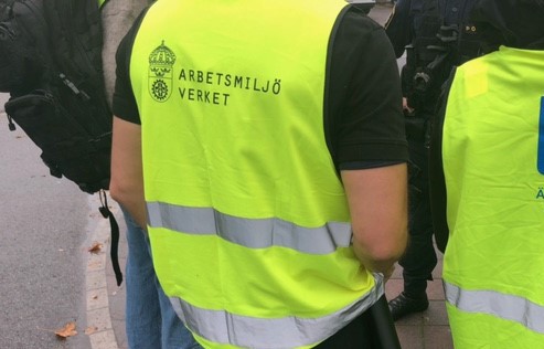 Arbetsmiljöverket besökte nyligen Andersson Company i Solna. Foto: Arbetsmiljöverket