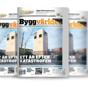 Nytt nummer av Byggvärlden