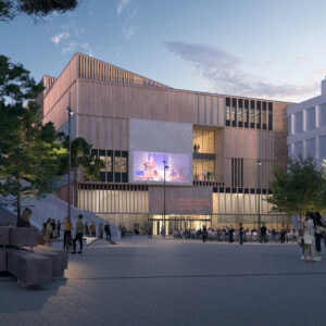 Högskola för två miljarder i topp