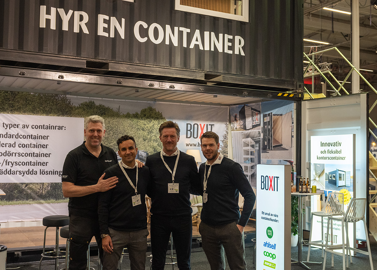 Vimmel från mässgolvet