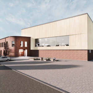 De anlitas för bygget av Götenes nya badhus