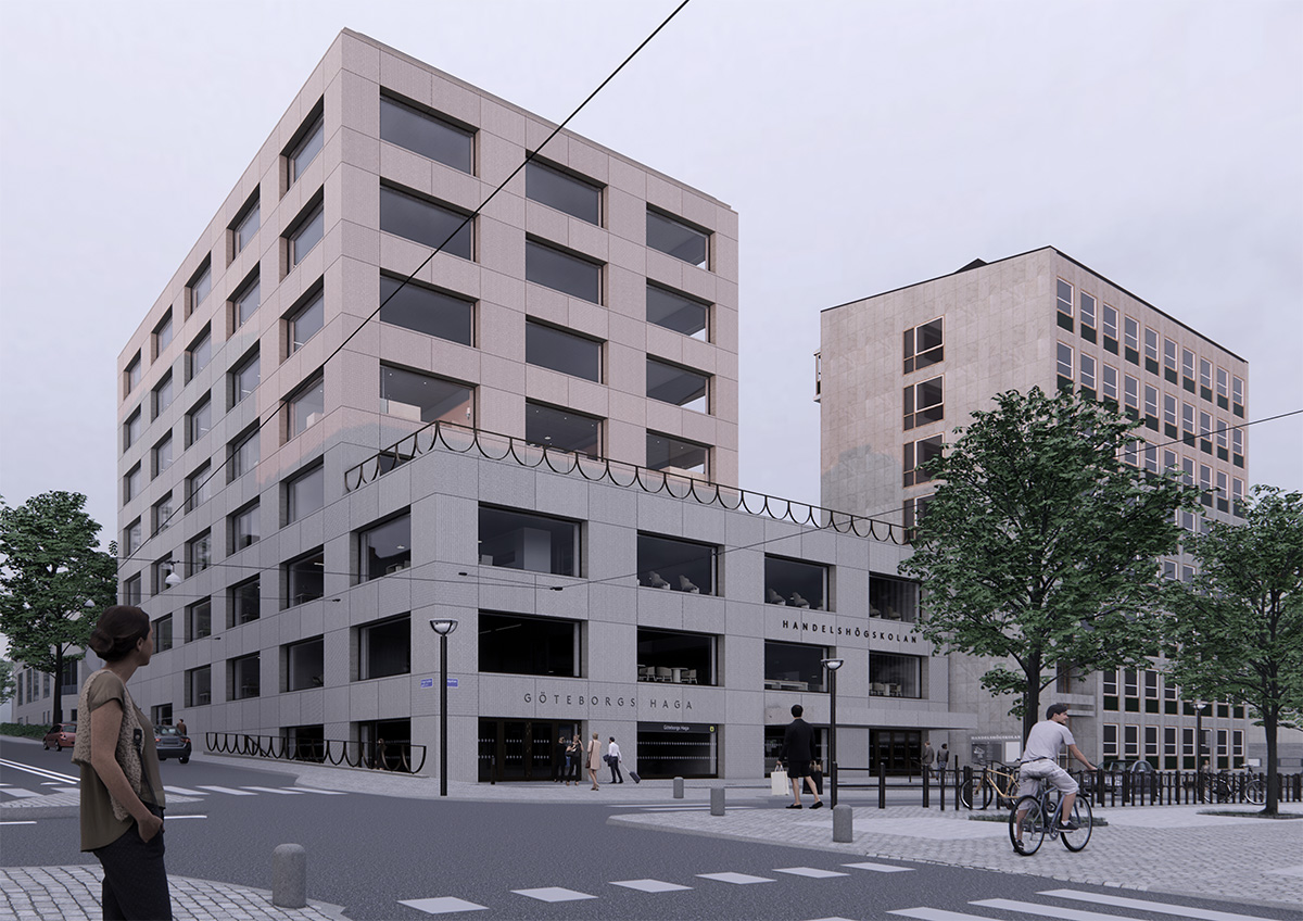 peab färdigställer handelshögskolan i Göteborg efter Serneke Sveriges konkurs