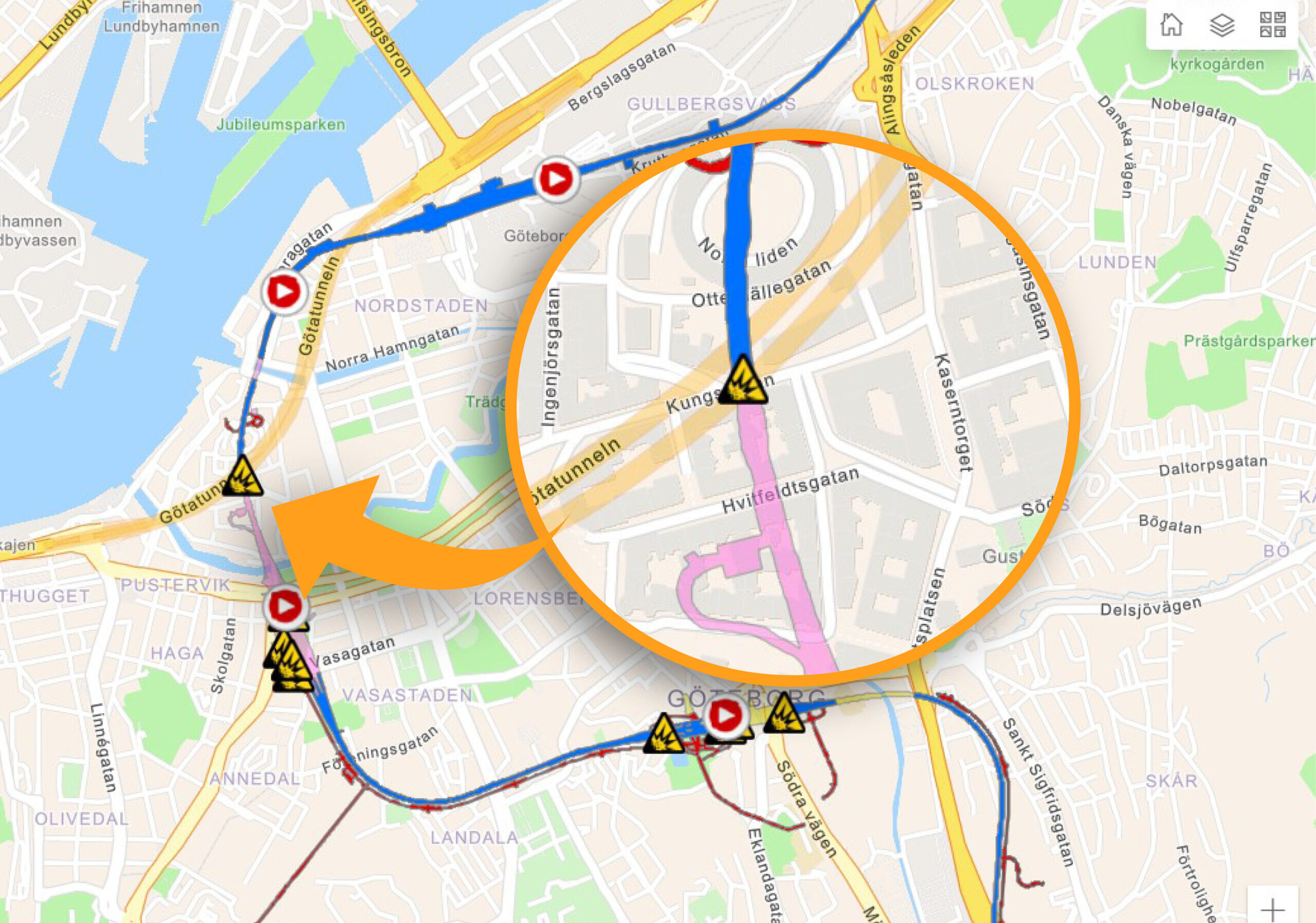 Kritiskt moment vid Västlänken-etapp