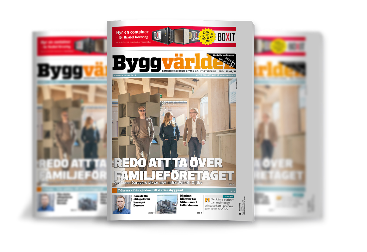 Nytt nummer av Byggvärlden