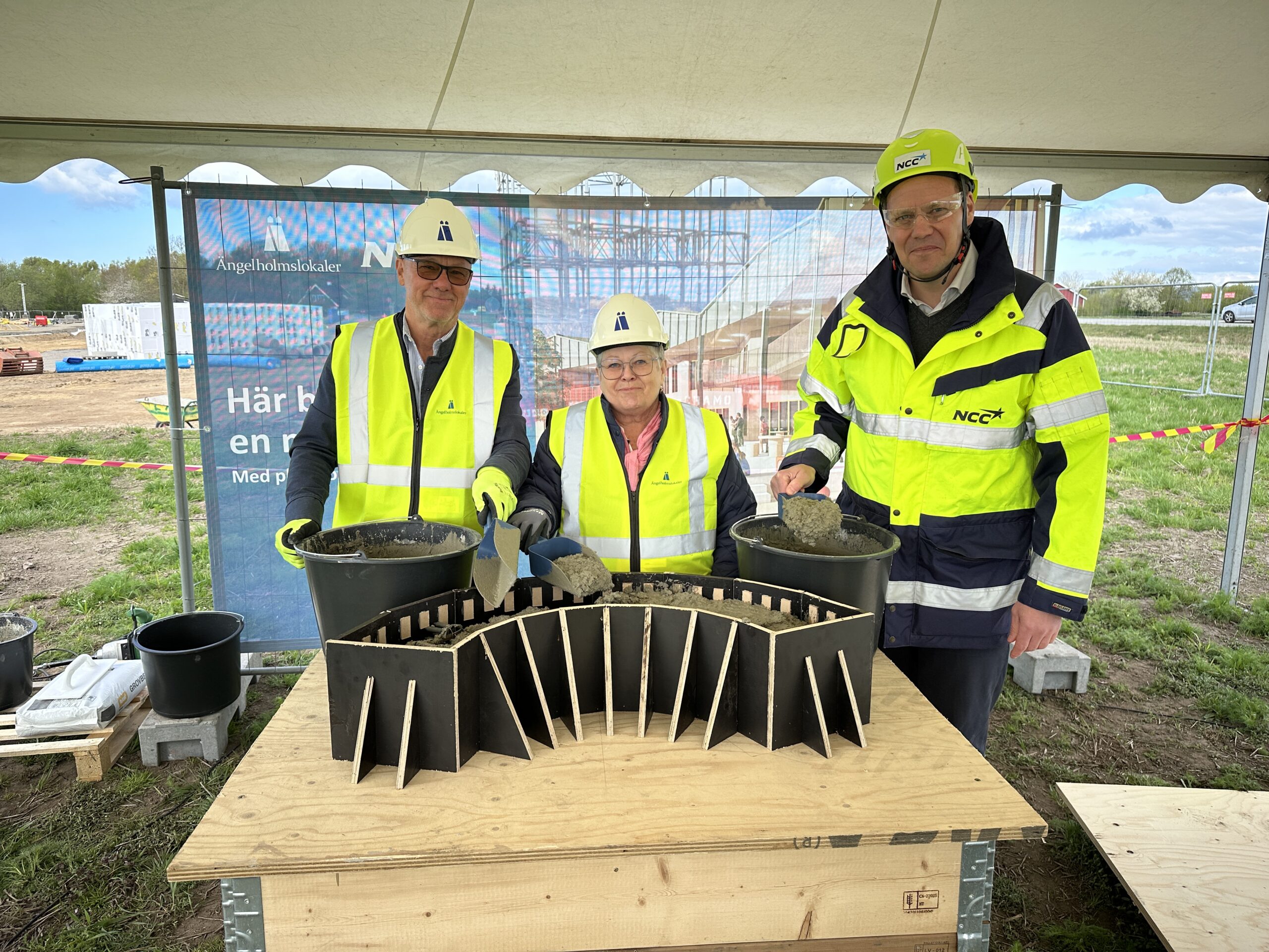 Byggstart för nya grundskolan i Ängelholm