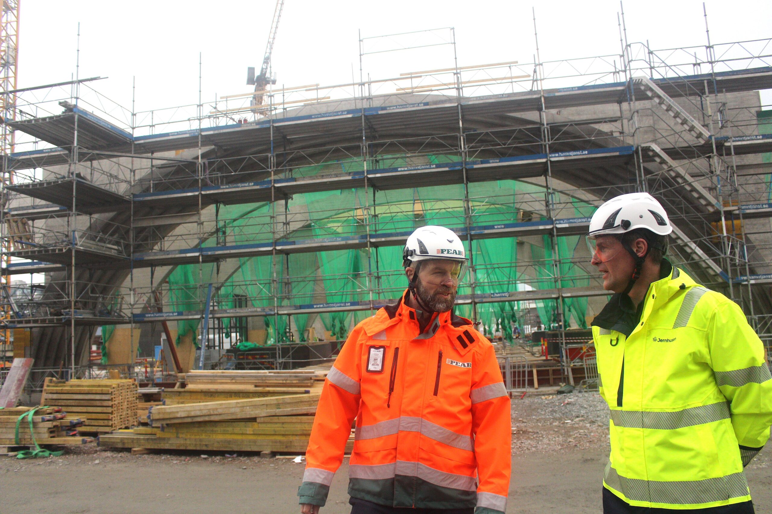 Göteborgs nya stationsbyggnad håller tidtabellen