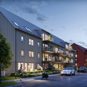 Veidekke bygger Svanenmärkt på uppdrag av Obos