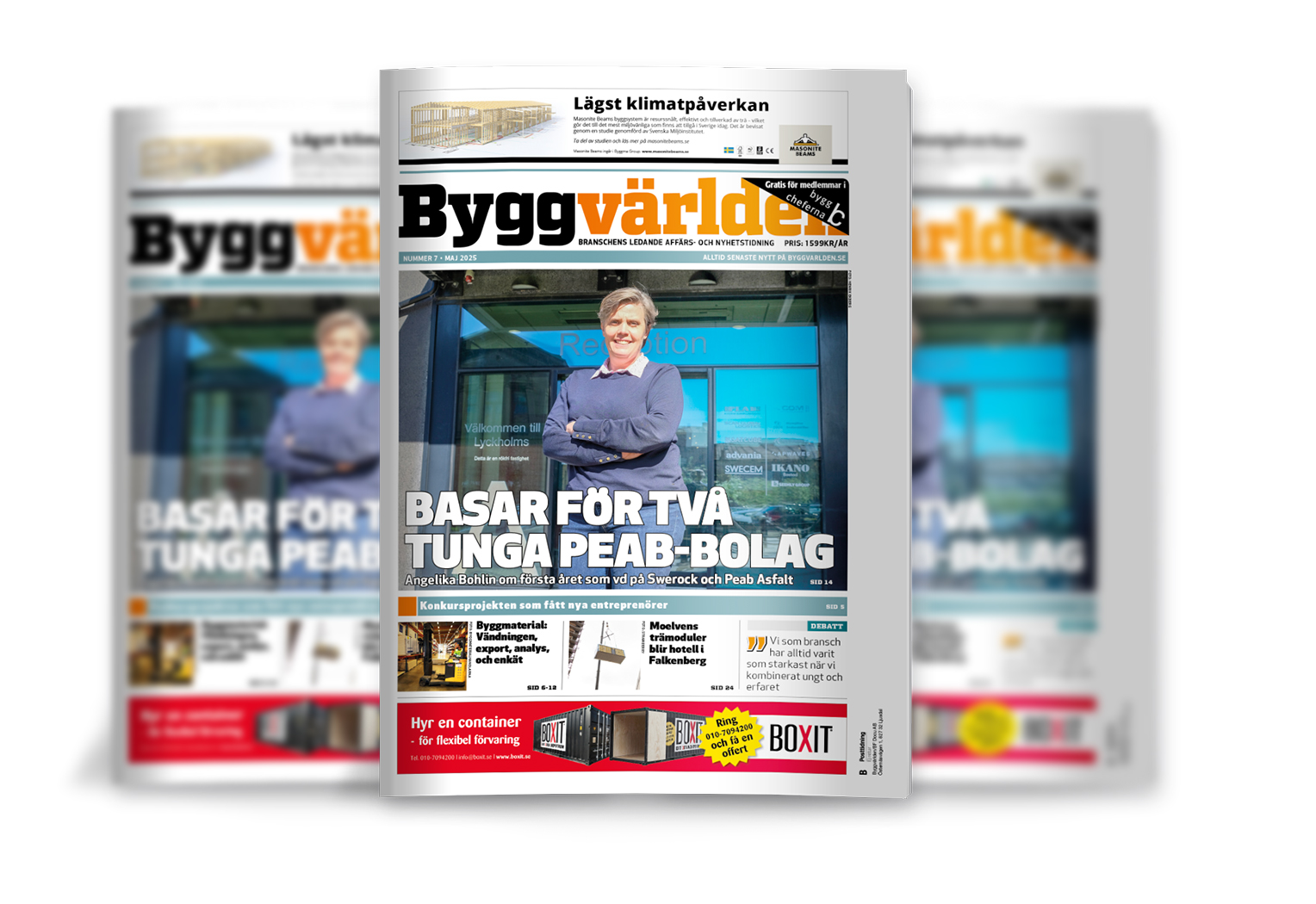 Nytt nummer av Byggvärlden