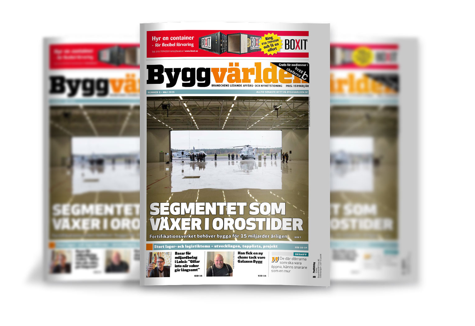 Nytt nummer av Byggvärlden