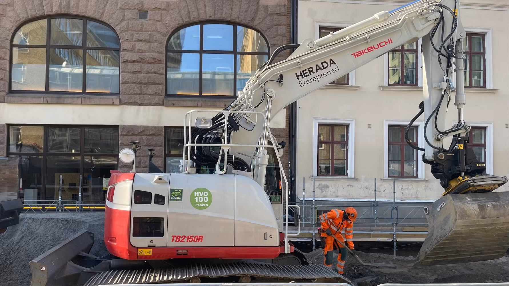 Krav på fossilfria fordon vid byggprojekt i Göteborg