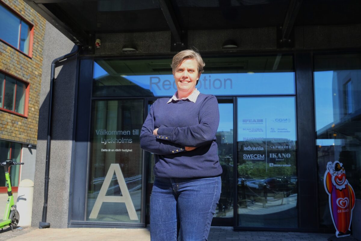 Angelika Bohlin är sedan ett år tillbaka vd för både Peab Asfalt och Swerock i Sverige.