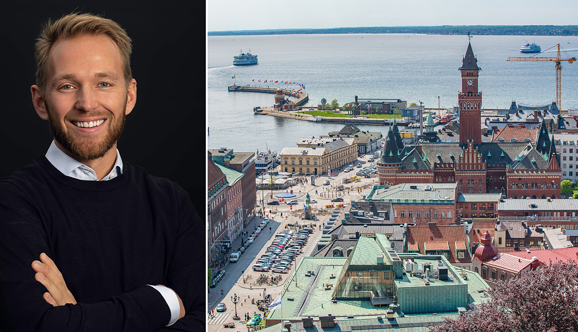RO-Gruppen stärker affärsområde Helsingborg och välkomnar Eric Johansson som ny affärsområdeschef. Foto: RO-Gruppen