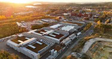 Byggpartner bygger ny datahall i Falun för EcoDataCenter, illustration som visar anläggningen