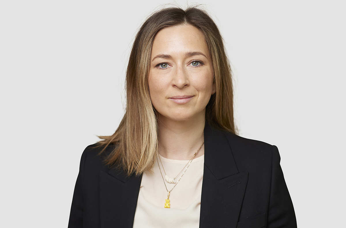 Amelie Winberg, presschef för NCC Sverige
