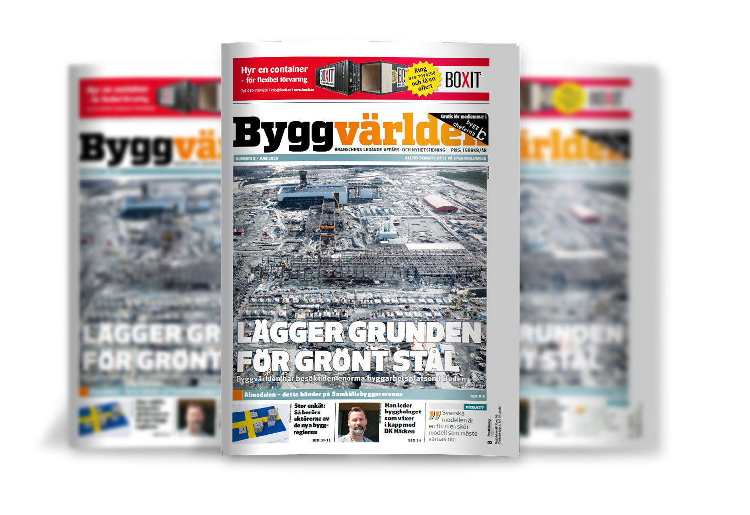 Nytt nummer av Byggvärlden