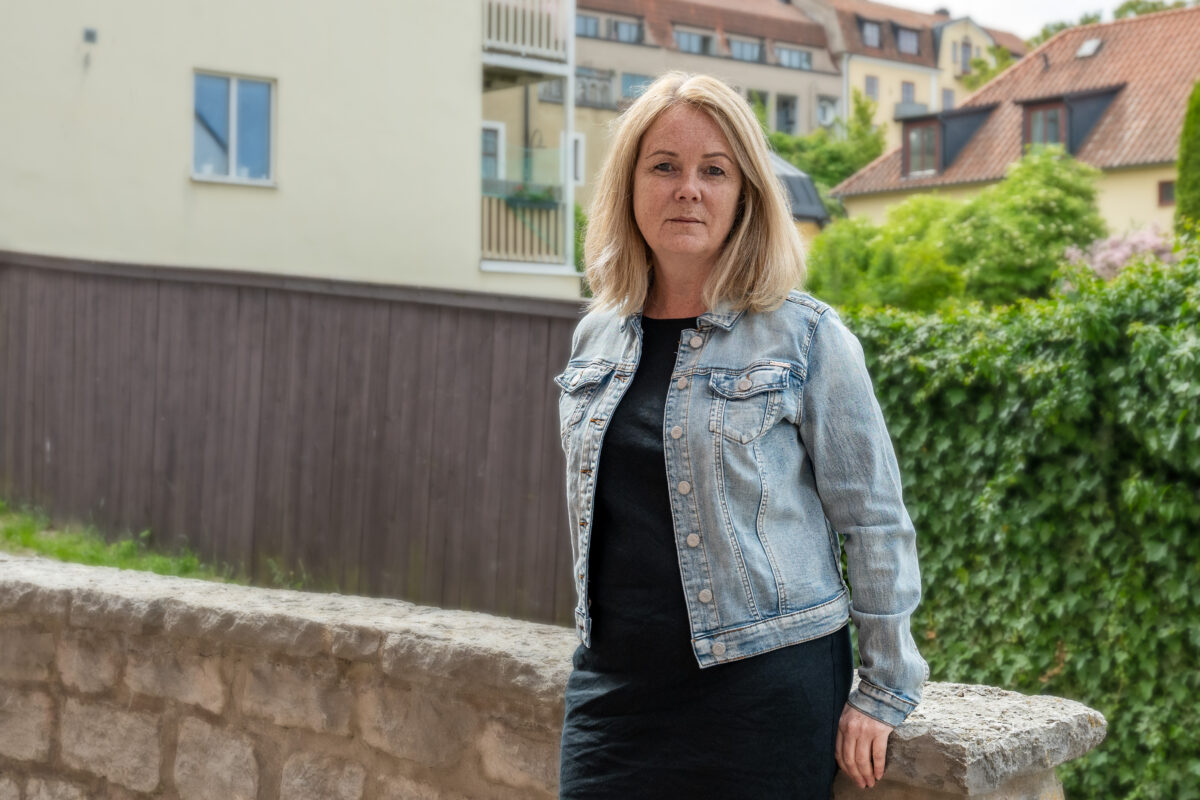 Jennie Nilsson, bostadspolitisk talesperson, Socialdemokraterna i Almedalen.