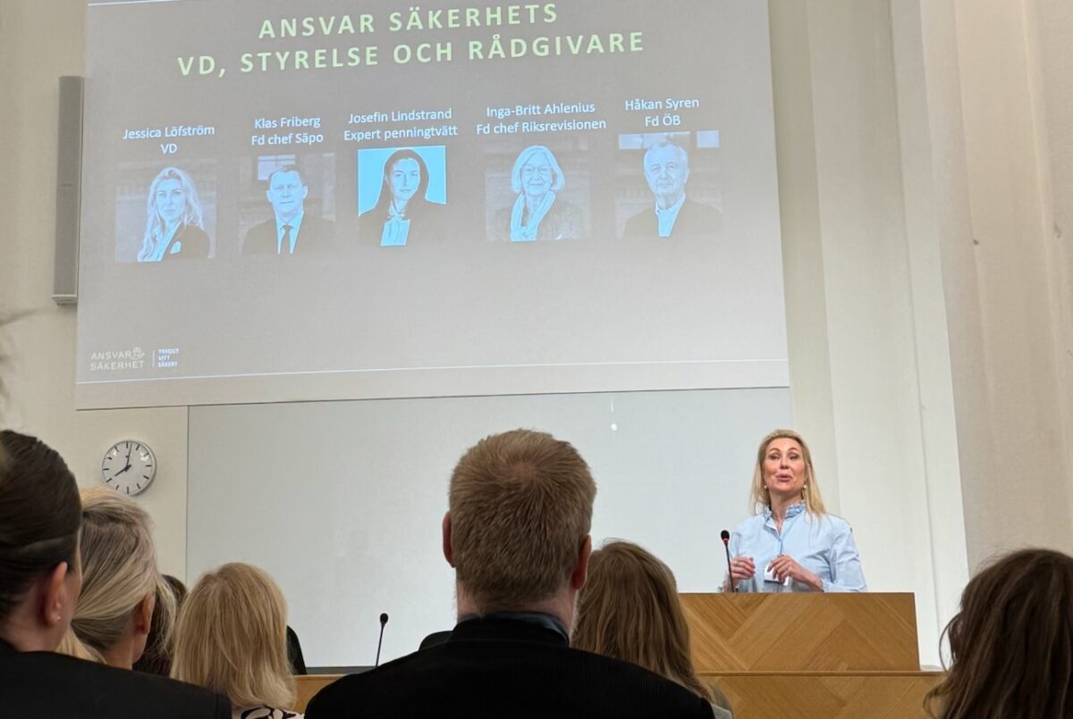 Ansvar och Säkerhet