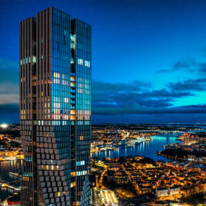 Topplacering för höjdarbygget i Göteborg