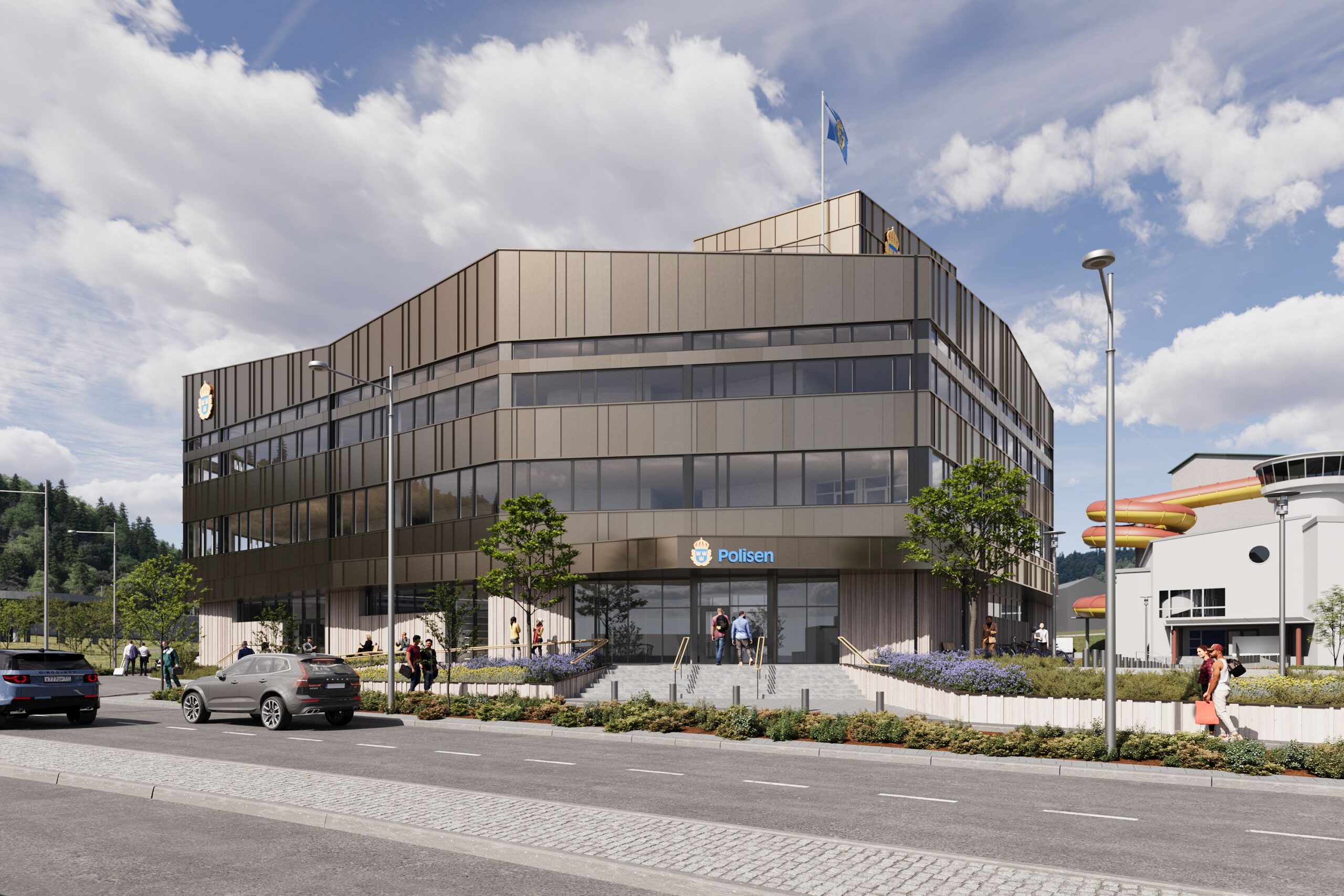 NCC bygger nytt polishus i Örnsköldsvik
