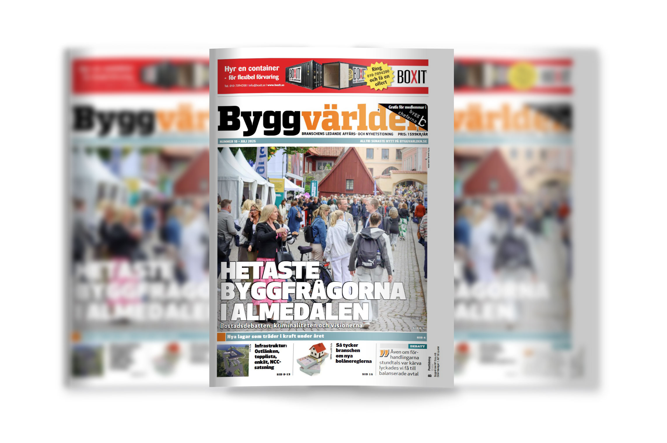 Nytt nummer av Byggvärlden