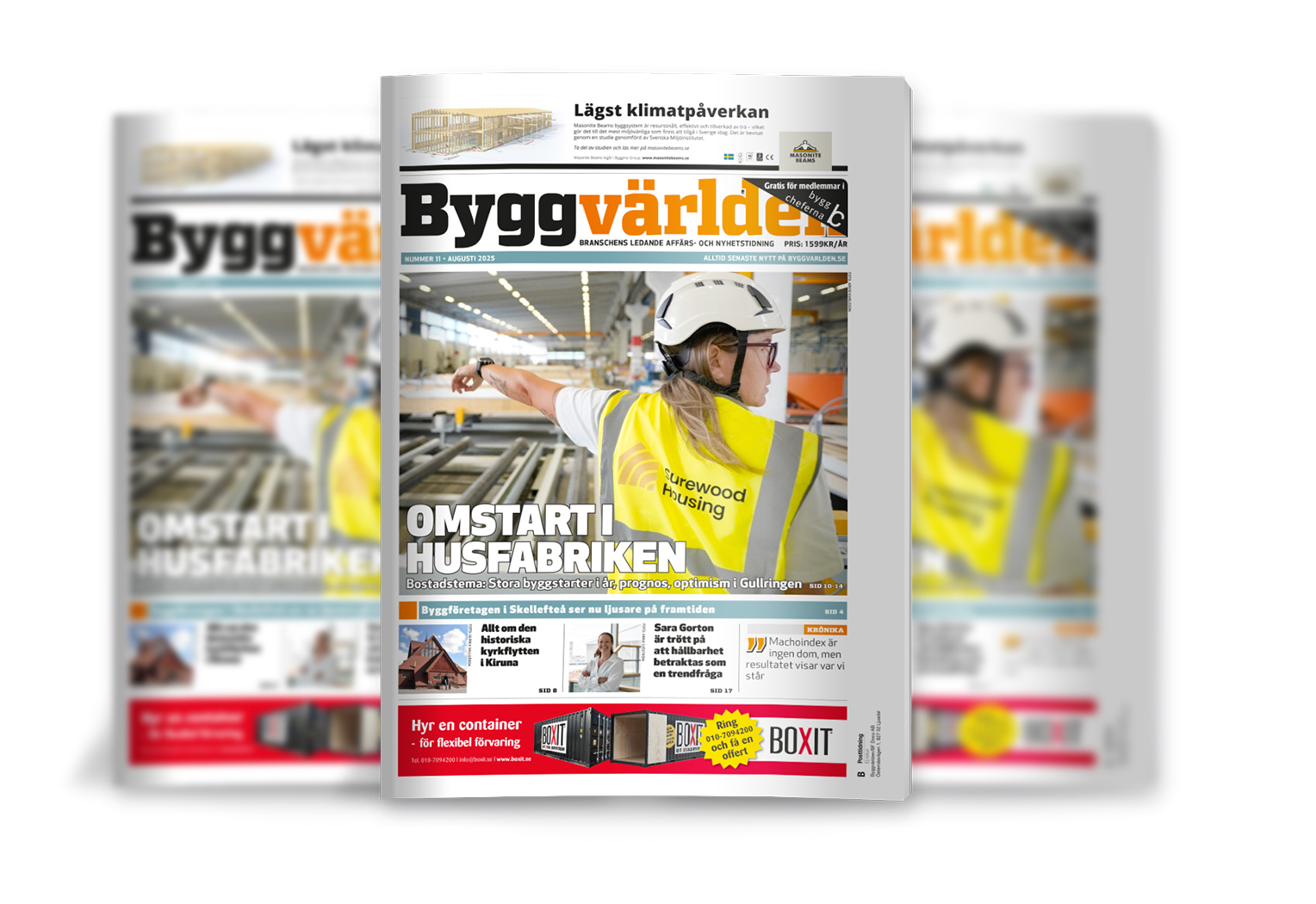Nytt nummer av Byggvärlden