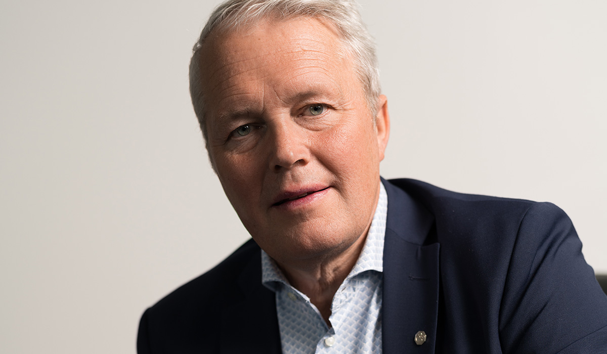 Fredrik Andersson är koncernchef för Contractor i Skellefteå. Foto: Contractor