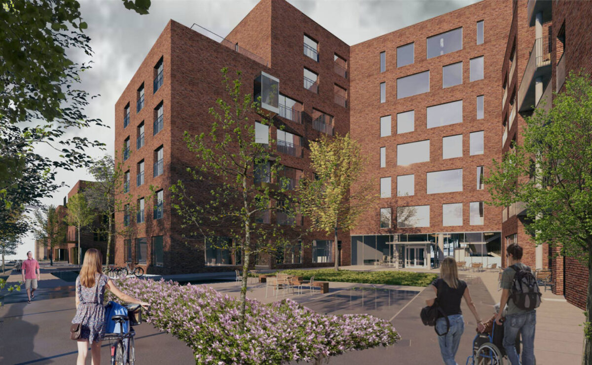 Det nya vårdhemmet som Skanska bygger i Oslo