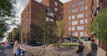Det nya vårdhemmet som Skanska bygger i Oslo