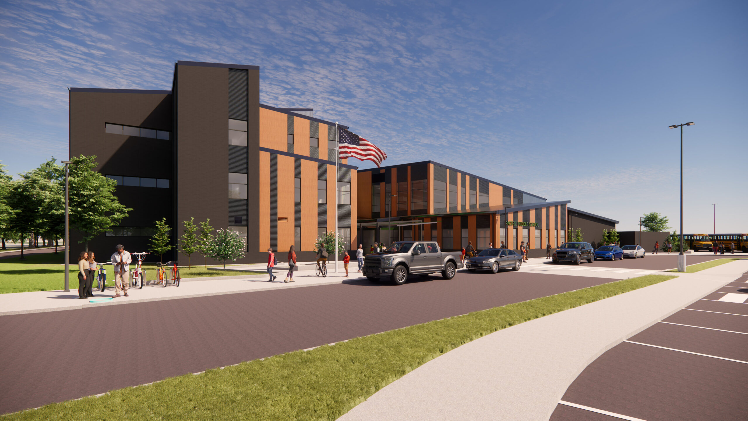 Skanska bygger skola i USA