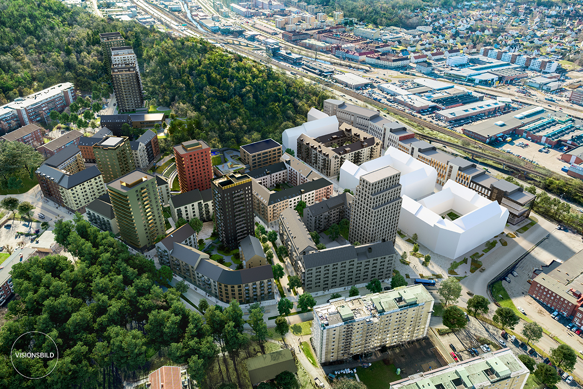 Kallebäcks terrasser, ett av Wallenbergs stora bostadsprojekt i Göteborg