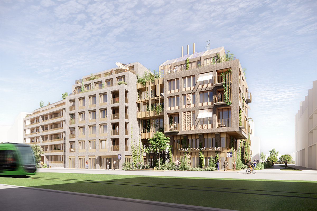 I Brunnshög i Lund kommer ytterligare ett HSB Living Lab att byggas, det planeras att stå klart 2028.