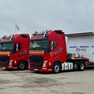 Skänker 80 moduler till Ukraina