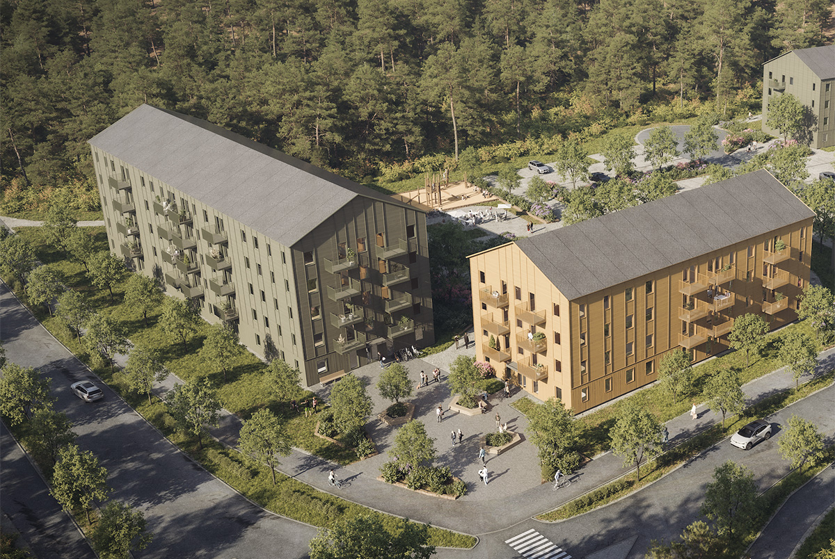 Klart för 140 nya hyresrätter i Luleå