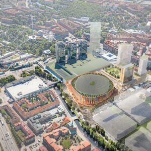 Göteborgs nya arenakvarter blir unikt sportcentrum i Sverige