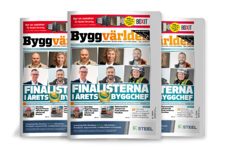Nytt nummer av Byggvärlden