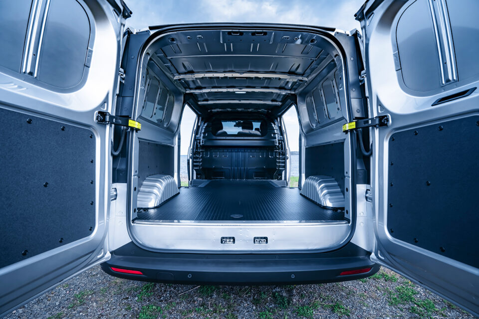 Lastutrymmet på Maxus e-Deliver 7