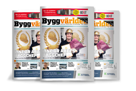 Nytt nummer av Byggvärlden