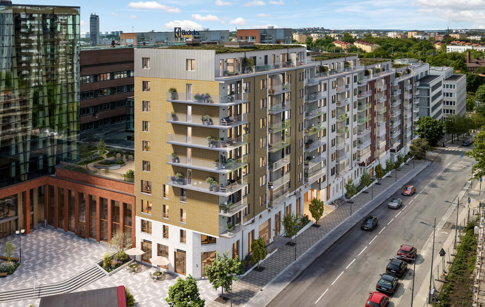 Försvarsbyggnader och bostäder i upphandlingslistan