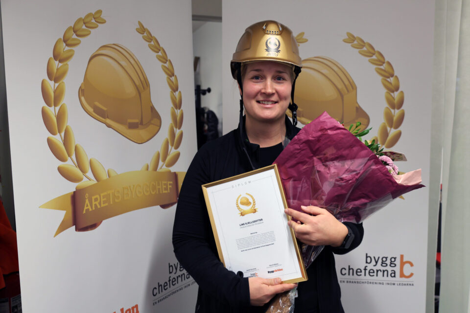 Hon är Årets Byggchef 2025