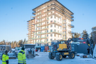 Nåiden bygger högt i Luleå