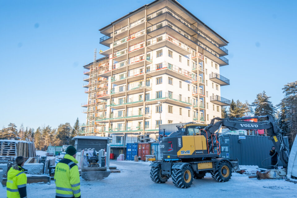 Nåiden bygger högt i Luleå