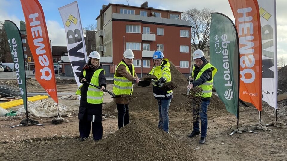 Spadtag för nytt vårdboende