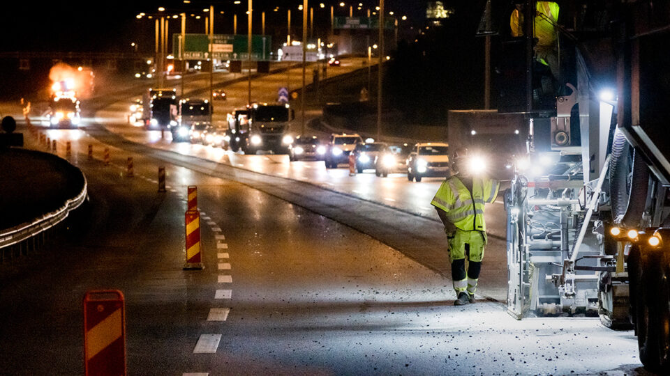 Svevia bygger om Tungelstavägen 