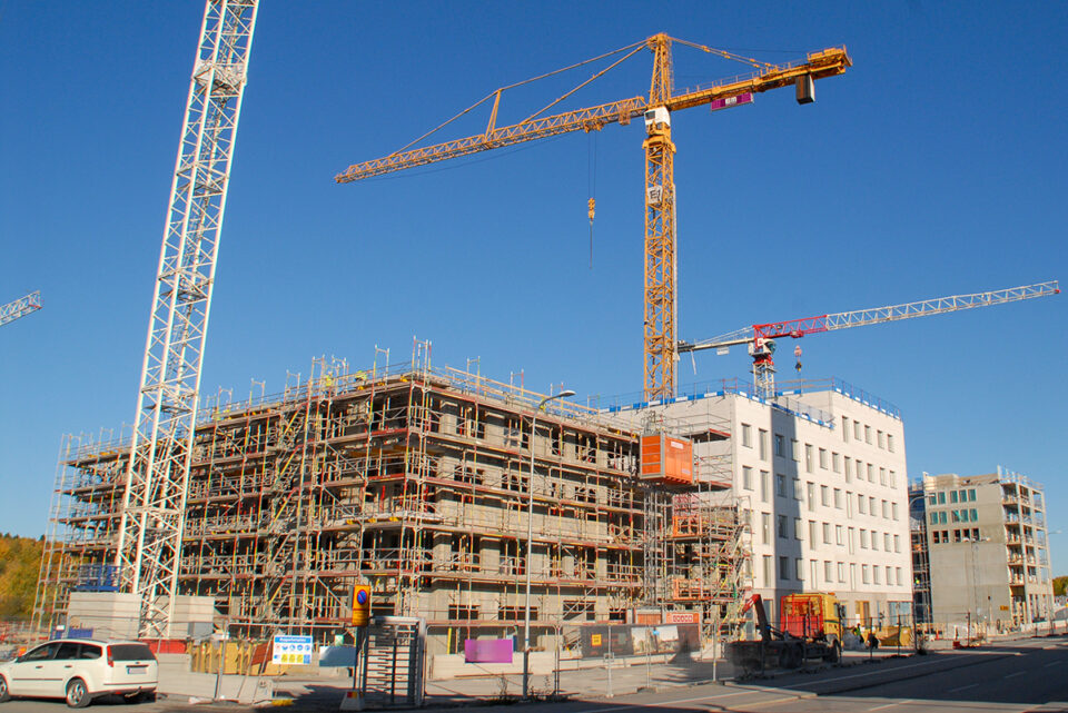 Bostadsbyggandet vänder uppåt