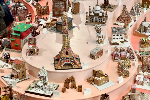 Kärlek är temat på årets pepparkakshus