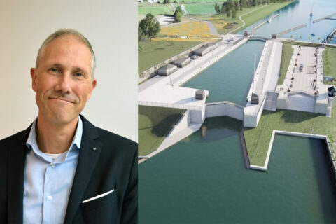 De gjorde upp om slussen-projektet