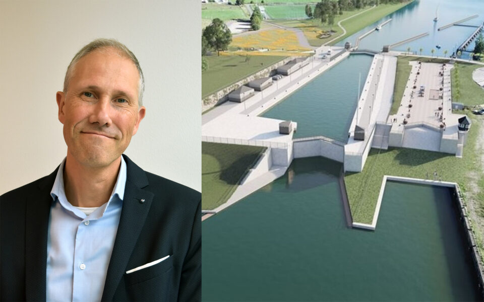 De gjorde upp om slussen-projektet