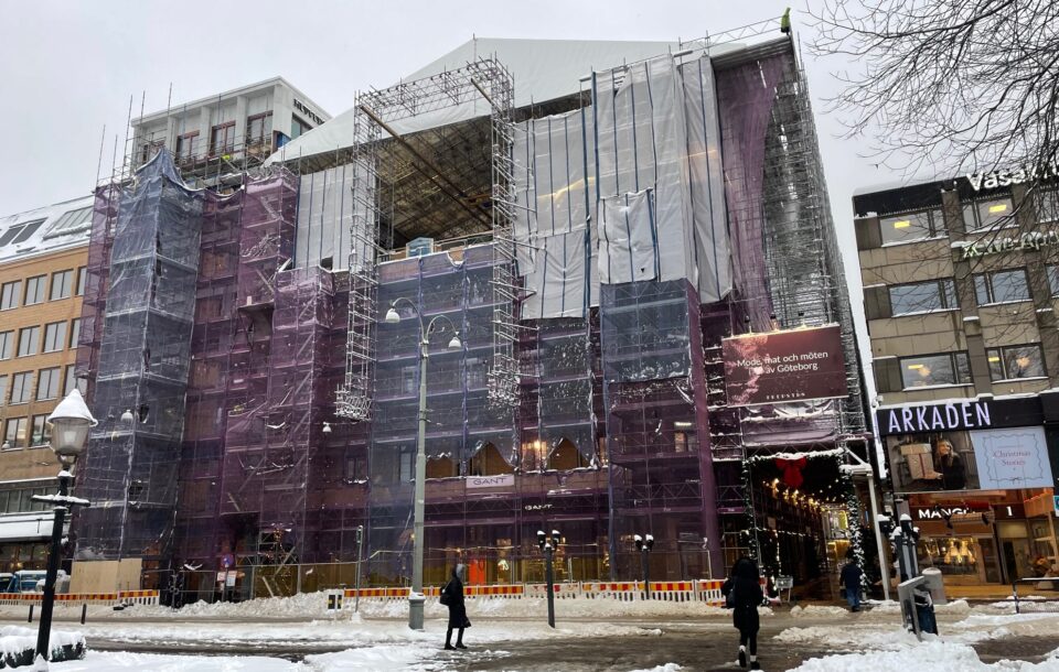 Arbetet stoppades vid Kvarteret Johanna