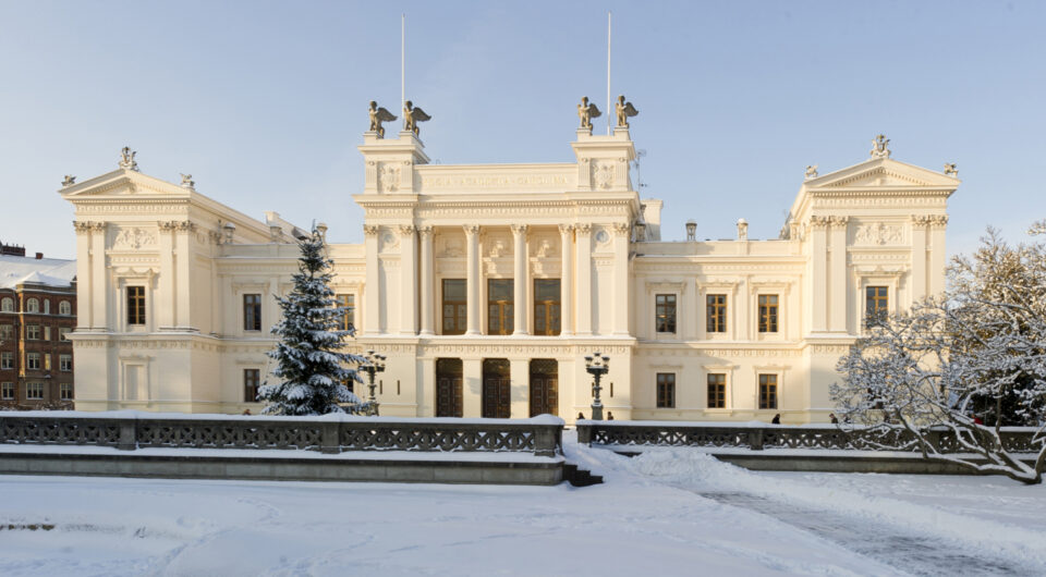 Anstalt, nya bostäder och Universitetshuset i Lund